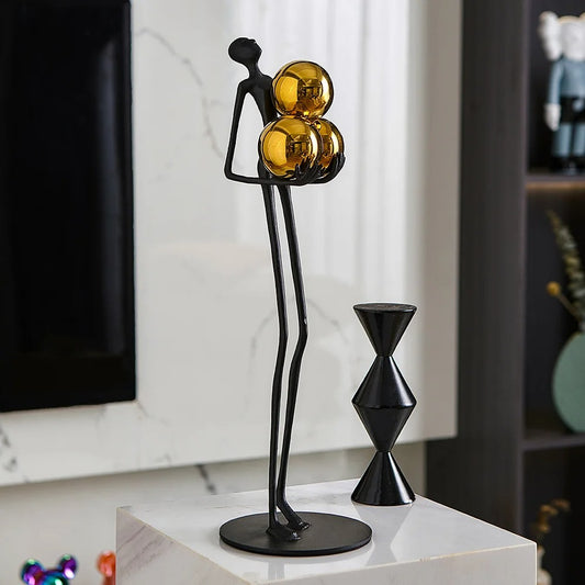 Equilibria – Abstrakte Luxus-Skulptur im nordischen Stil