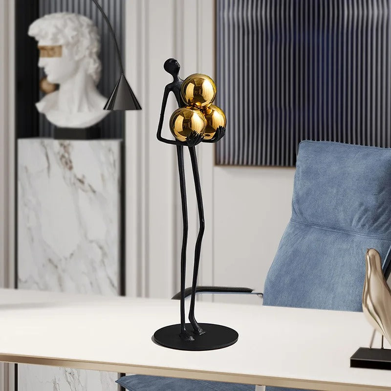 Equilibria – Abstrakte Luxus-Skulptur im nordischen Stil