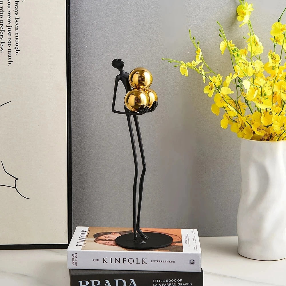 Equilibria – Abstrakte Luxus-Skulptur im nordischen Stil