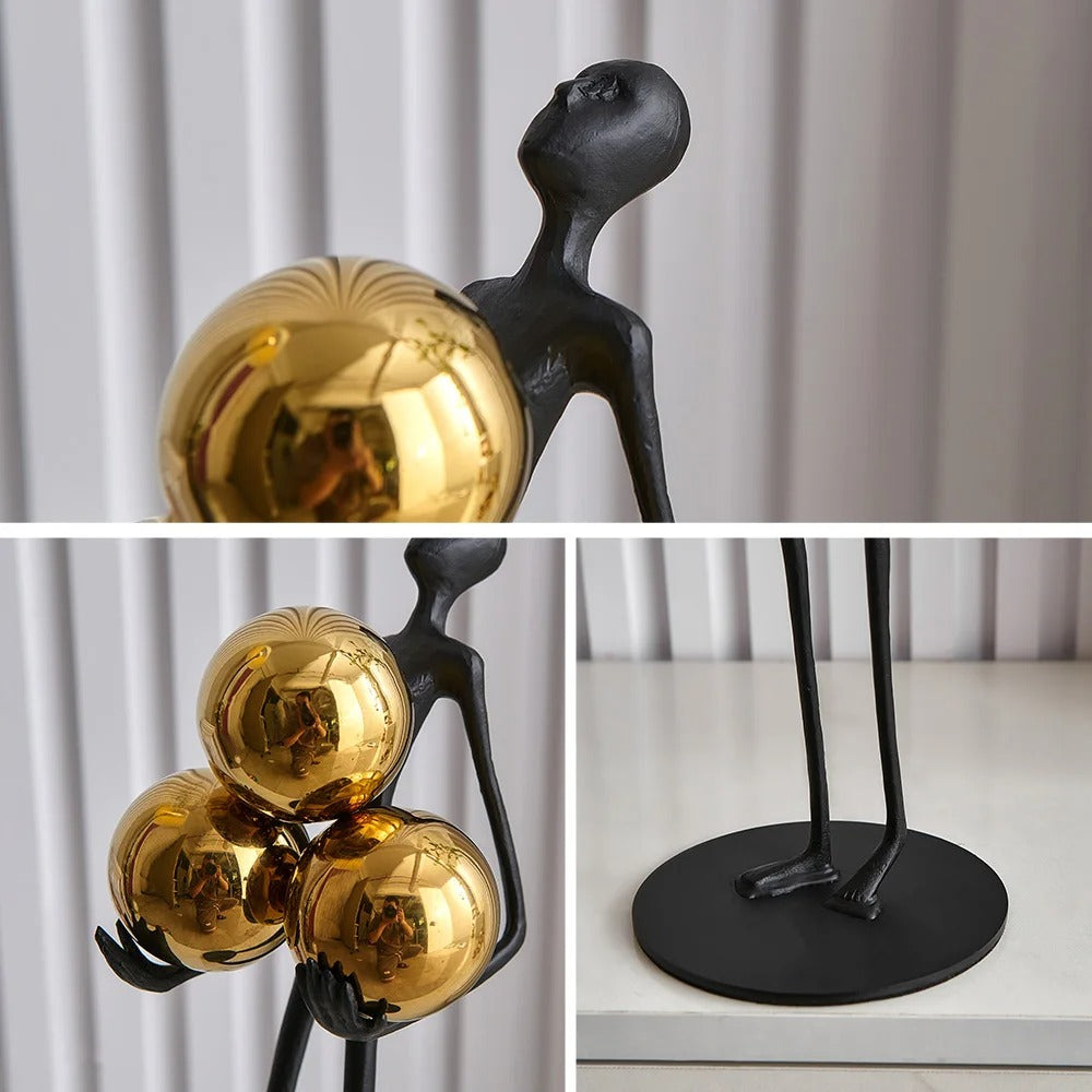 Equilibria – Abstrakte Luxus-Skulptur im nordischen Stil